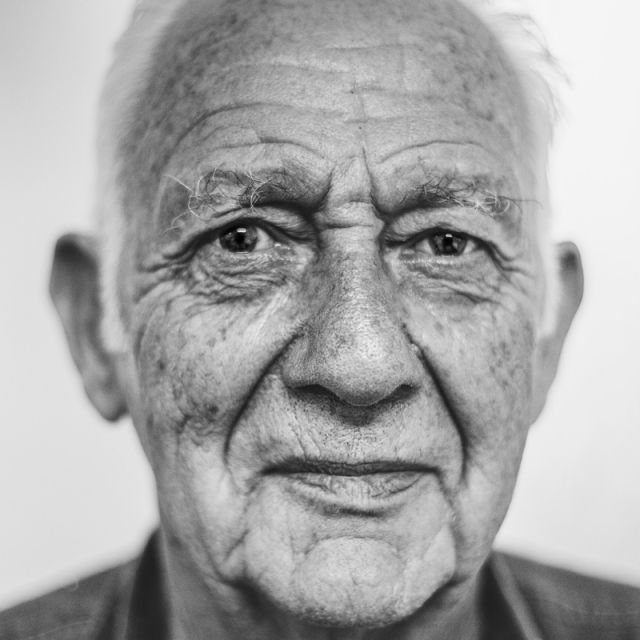 Portrait eines alten Herren