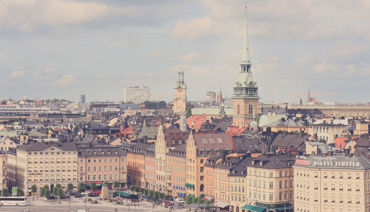 Foto einer Stadt
